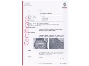 BV International Inspection Certification